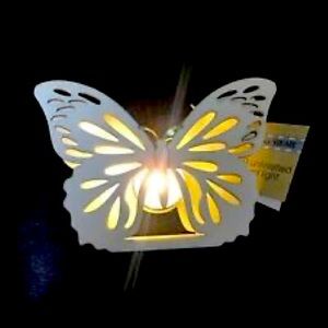 Led unfinished wood light